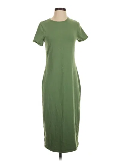 Pre-owned Everlane Casual Dress In Green