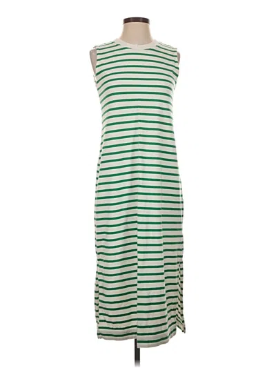 Pre-owned Everlane Casual Dress In Green