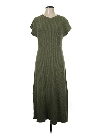 Pre-owned Everlane Casual Dress In Green