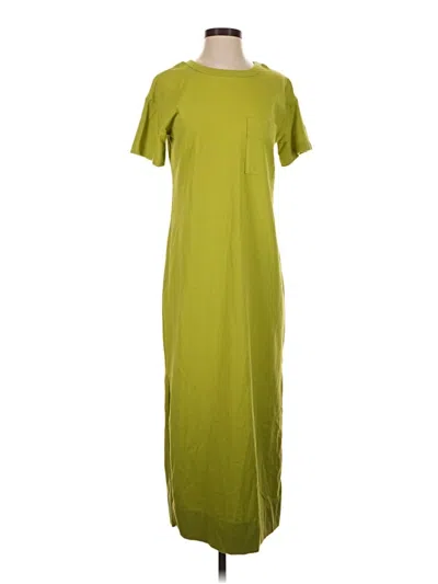 Pre-owned Everlane Casual Dress In Green