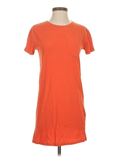 Pre-owned Everlane Casual Dress In Orange