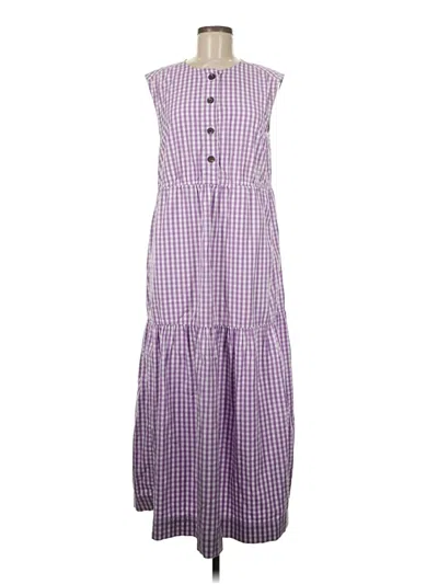 Pre-owned Everlane Casual Dress In Purple