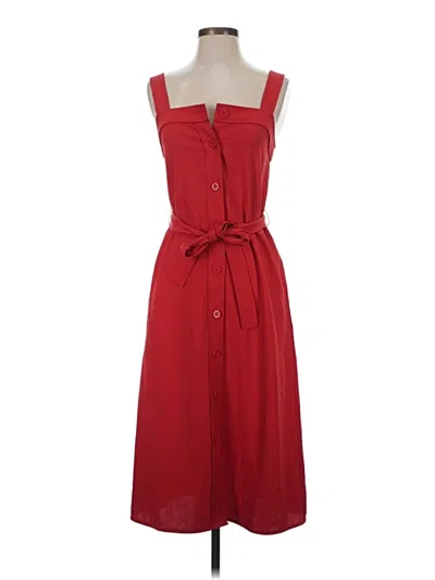 Pre-owned Everlane Casual Dress In Red