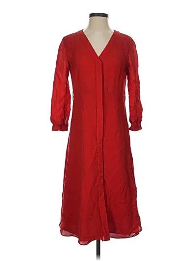 Pre-owned Everlane Casual Dress In Red