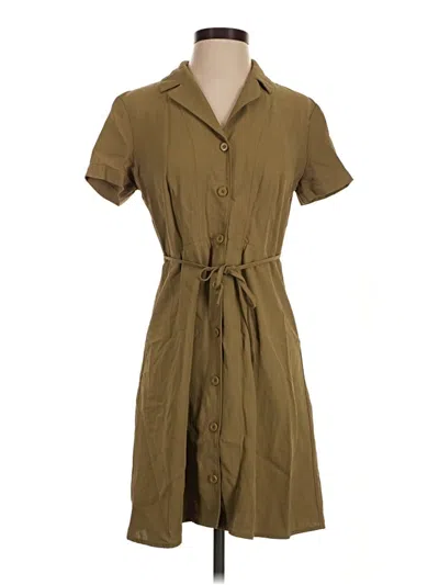 Pre-owned Everlane Casual Dress In Tan