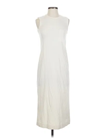 Pre-owned Everlane Casual Dress In White