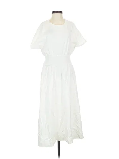 Pre-owned Everlane Casual Dress In White