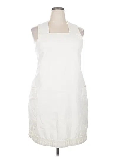 Pre-owned Everlane Casual Dress In White