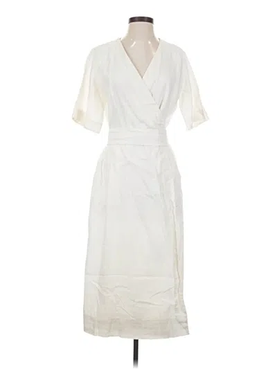 Pre-owned Everlane Casual Dress In White