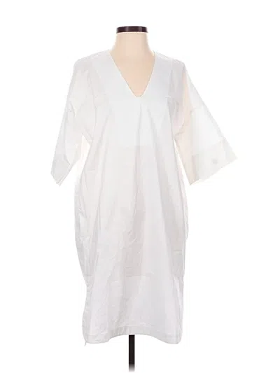 Pre-owned Everlane Casual Dress In White
