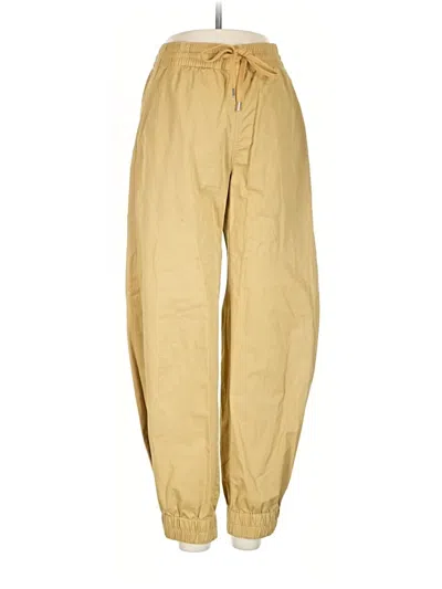 Pre-owned Everlane Casual Pants In Gold