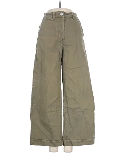 Pre-owned Everlane Casual Pants In Green