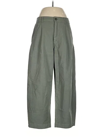 Pre-owned Everlane Casual Pants In Green
