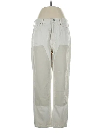 Pre-owned Everlane Casual Pants In Ivory