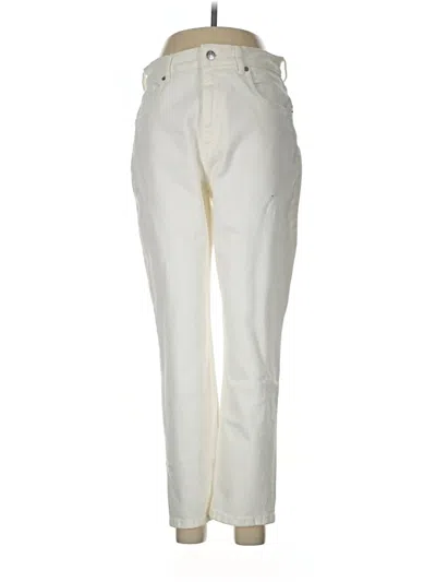 Pre-owned Everlane Casual Pants In Ivory