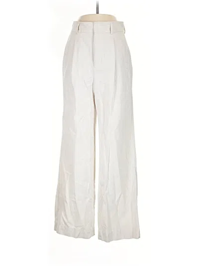 Pre-owned Everlane Casual Pants In Ivory