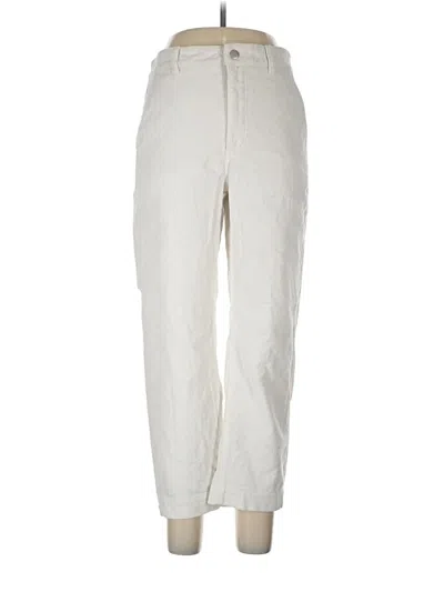 Pre-owned Everlane Casual Pants In Ivory