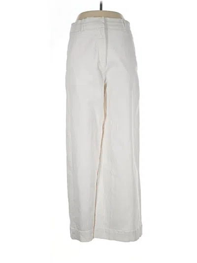 Pre-owned Everlane Casual Pants In Ivory