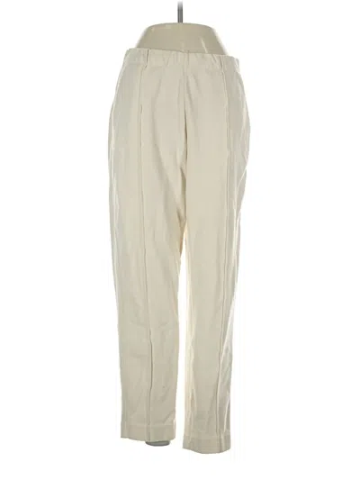 Pre-owned Everlane Casual Pants In Ivory