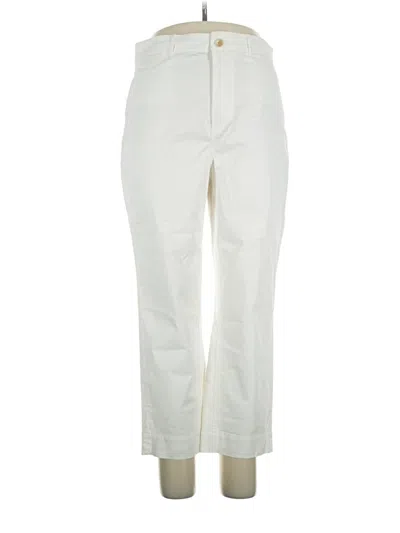 Pre-owned Everlane Casual Pants In Ivory
