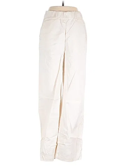 Pre-owned Everlane Casual Pants In Ivory