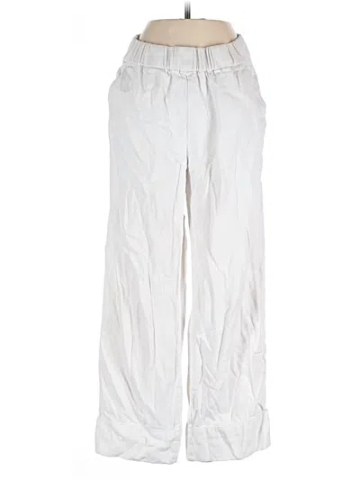 Pre-owned Everlane Casual Pants In Silver