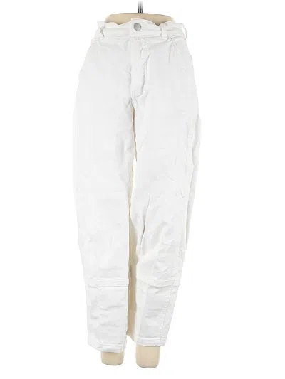 Pre-owned Everlane Casual Pants In White