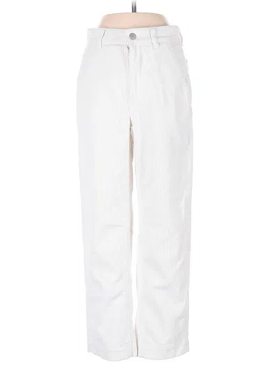 Pre-owned Everlane Casual Pants In White