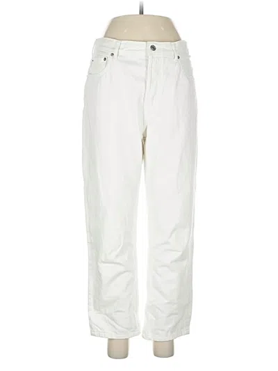 Pre-owned Everlane Casual Pants In White