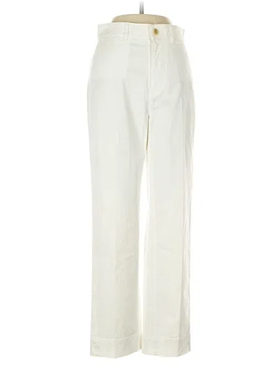 Pre-owned Everlane Casual Pants In White