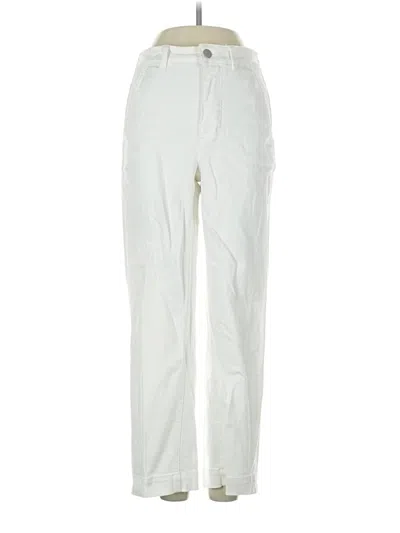 Pre-owned Everlane Casual Pants In White