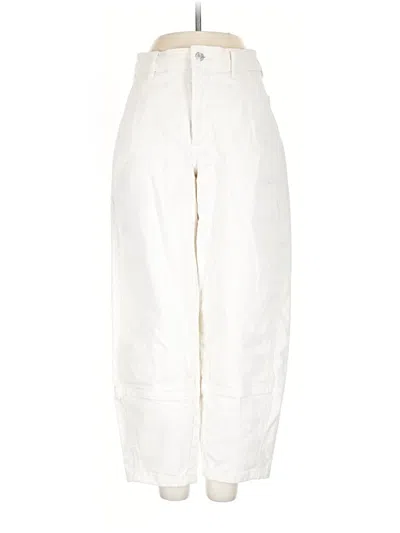 Pre-owned Everlane Casual Pants In White