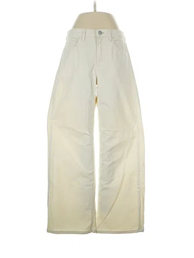 Pre-owned Everlane Casual Pants In White
