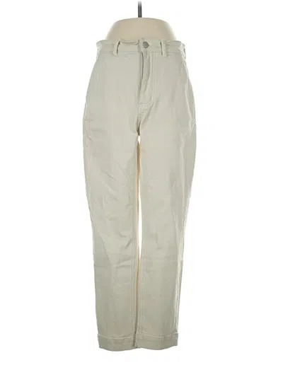 Pre-owned Everlane Casual Pants In White
