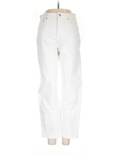 Pre-owned Everlane Casual Pants In White