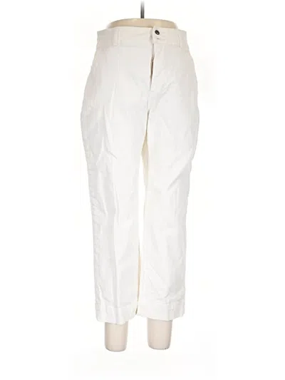 Pre-owned Everlane Casual Pants In White