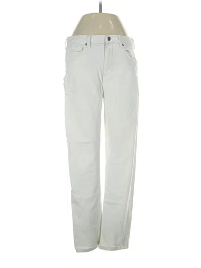 Pre-owned Everlane Casual Pants In White