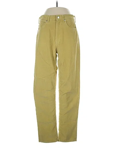 Pre-owned Everlane Casual Pants In Yellow
