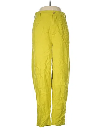 Pre-owned Everlane Casual Pants In Yellow