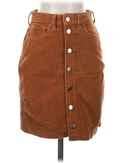 Pre-owned Everlane Casual Skirt In Brown