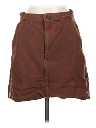 Pre-owned Everlane Casual Skirt In Brown