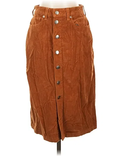 Pre-owned Everlane Casual Skirt In Brown