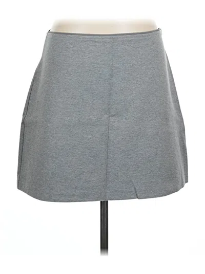 Pre-owned Everlane Casual Skirt In Gray