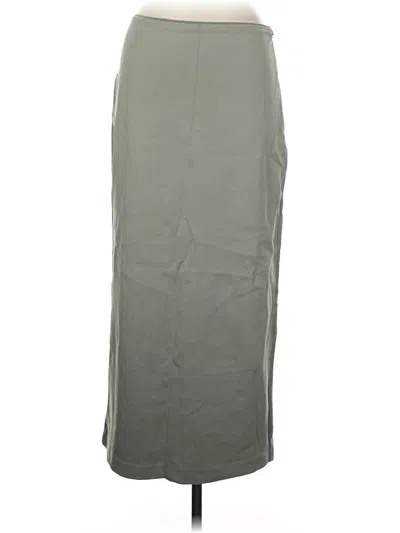 Pre-owned Everlane Casual Skirt In Gray