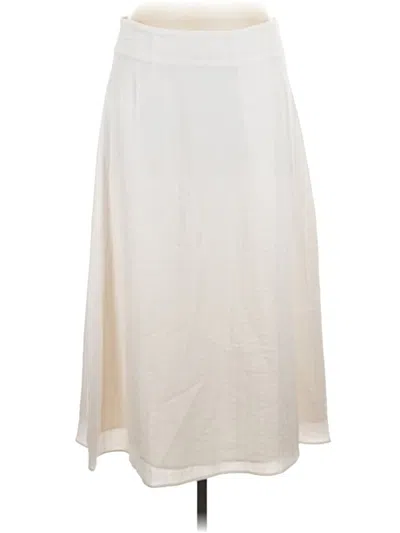 Pre-owned Everlane Casual Skirt In Ivory