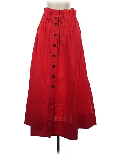Pre-owned Everlane Casual Skirt In Red