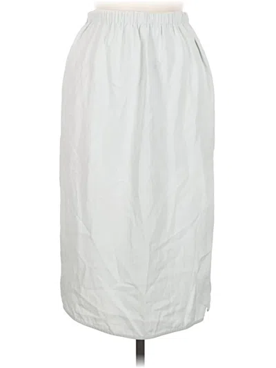 Pre-owned Everlane Casual Skirt In White