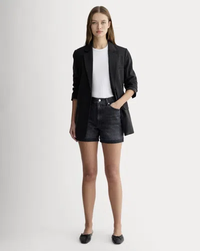 Everlane Cheeky Jean Short In Vintage Black