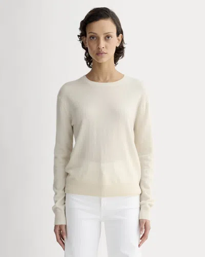 Everlane Classic Crew Neck Sweater In Bone In Neutral