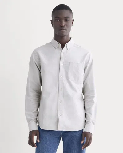 Everlane Classic Oxford Shirt | Tall In Grey In Gray